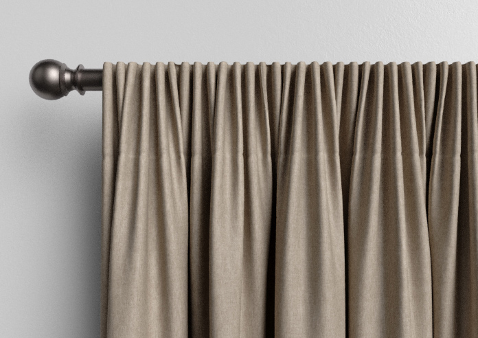 Bruschal (Blackout), Tarnished Bronze - Made to Measure Curtains - Image 9